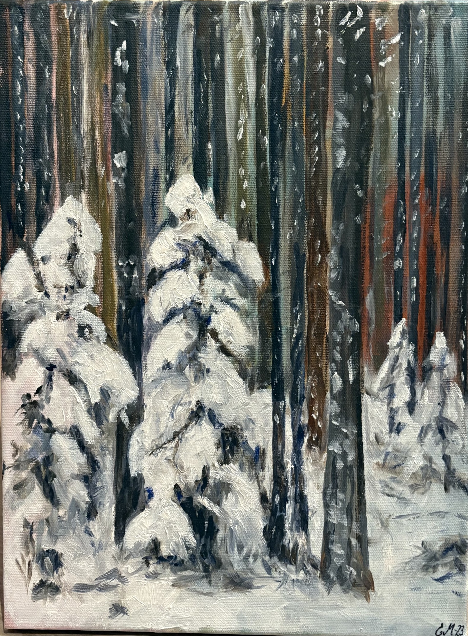 Kunstutstilling med Eva Magnus